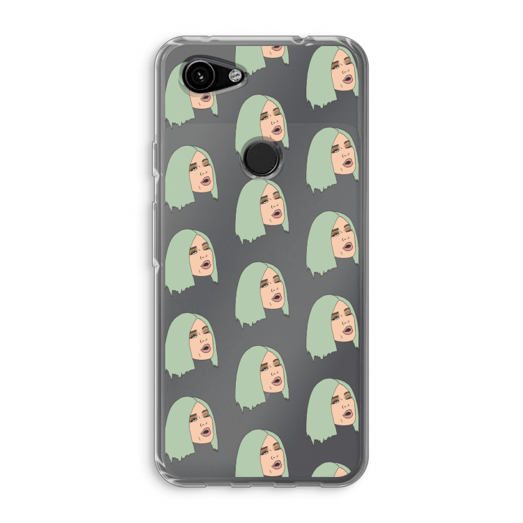 King Kylie: Google Pixel 3a Transparant Hoesje