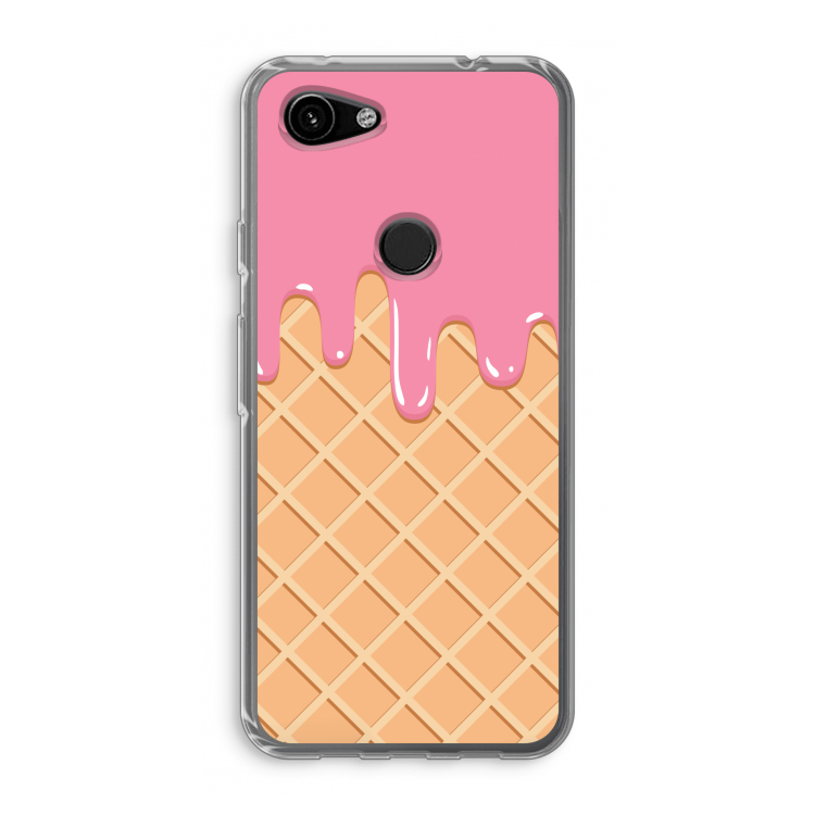 Ice cream: Google Pixel 3a Transparant Hoesje