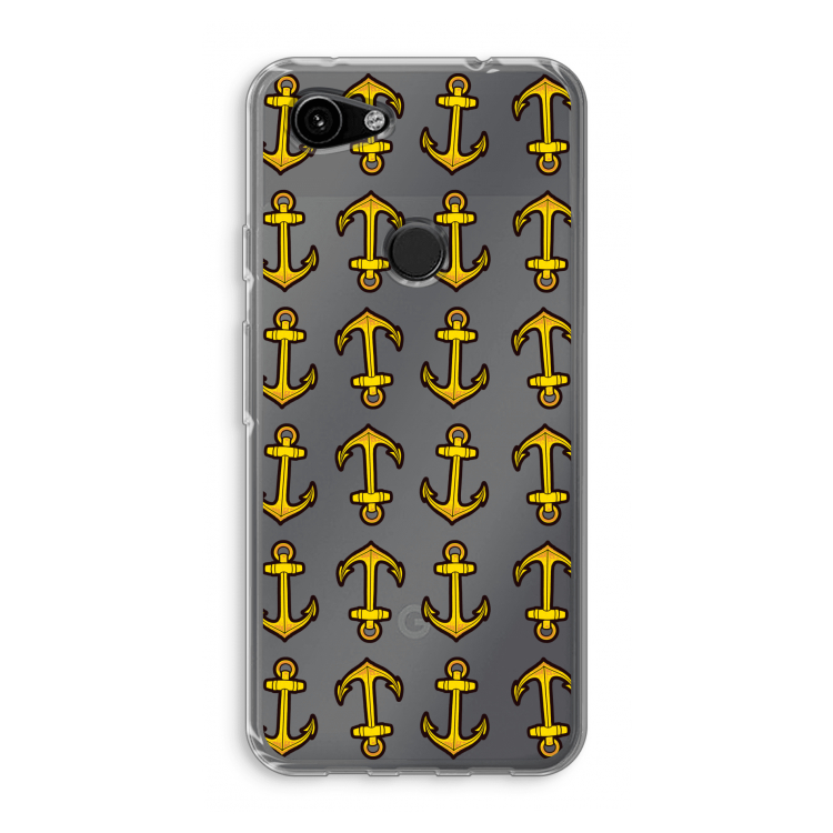 Musketon Anchor: Google Pixel 3a Transparant Hoesje