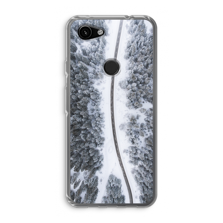 Snøfall: Google Pixel 3a Transparant Hoesje
