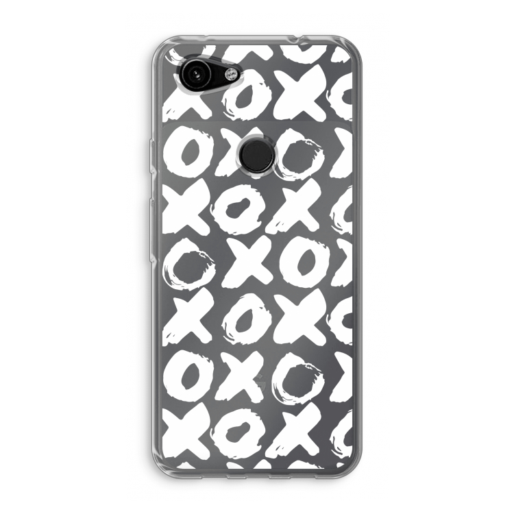 XOXO: Google Pixel 3a Transparant Hoesje