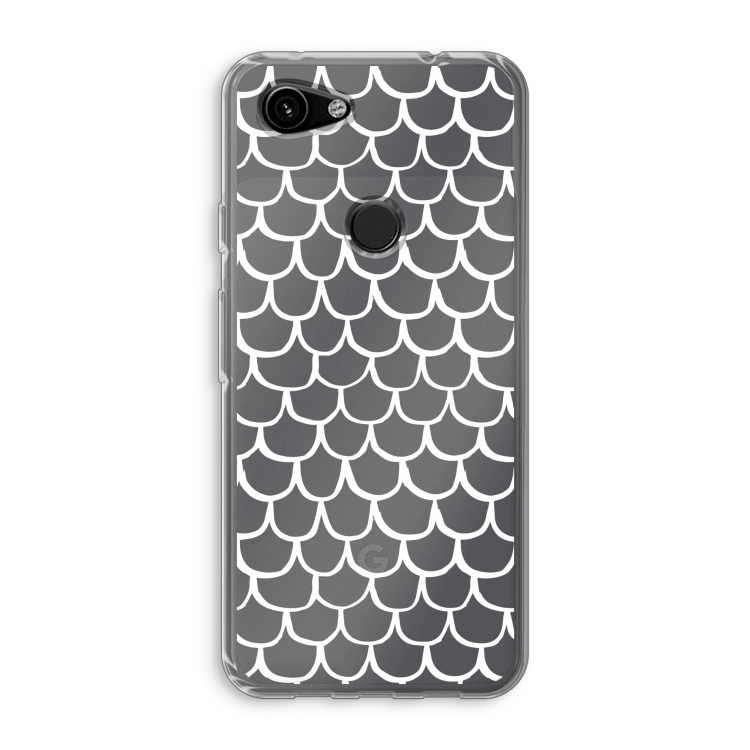 Dakpannetjes: Google Pixel 3a Transparant Hoesje