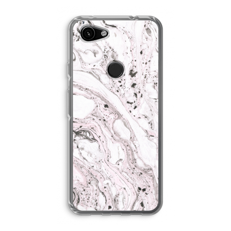 Mengelmoes: Google Pixel 3a Transparant Hoesje