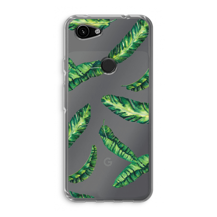 Lange bladeren: Google Pixel 3a Transparant Hoesje