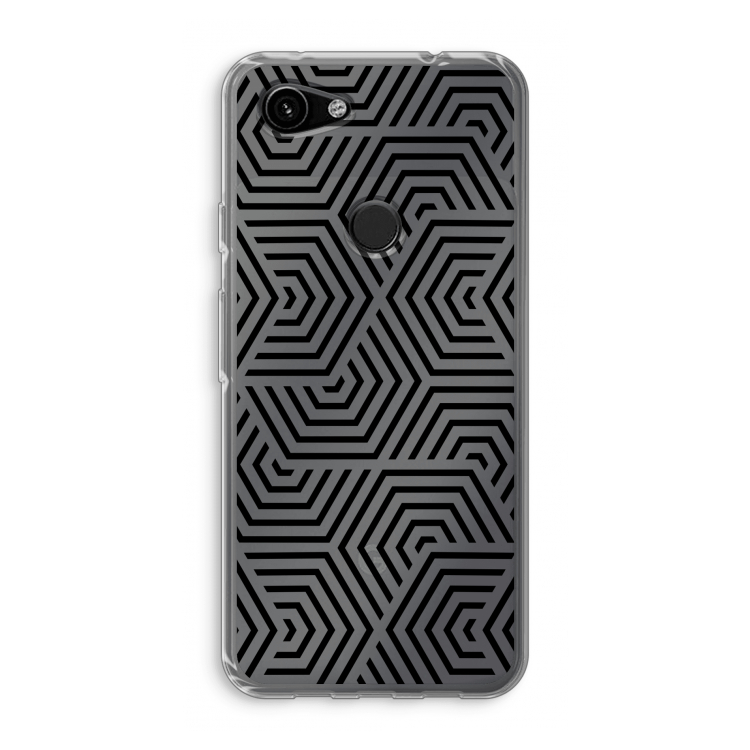 Magic pattern: Google Pixel 3a Transparant Hoesje