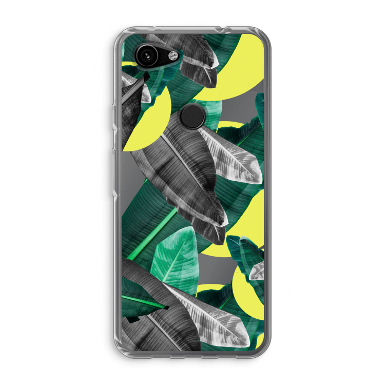 Fantasie jungle: Google Pixel 3a Transparant Hoesje