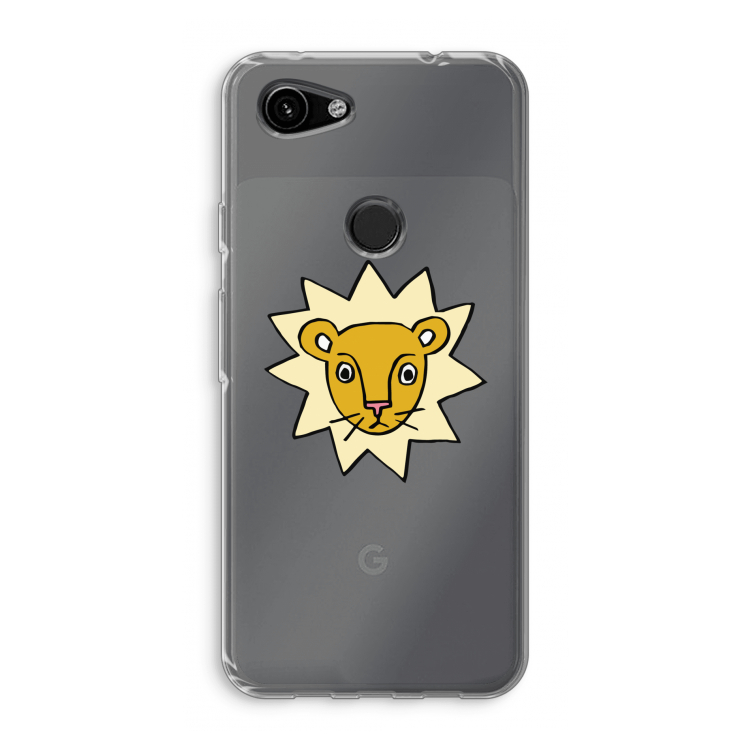 Kleine leeuw: Google Pixel 3a Transparant Hoesje