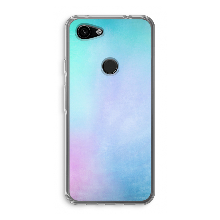 mist pastel: Google Pixel 3a Transparant Hoesje