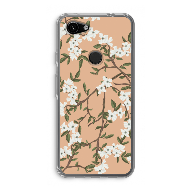 Blossoming spring: Google Pixel 3a Transparant Hoesje