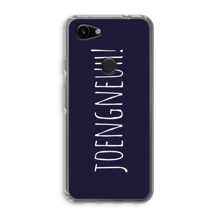 Joengneuh!: Google Pixel 3a Transparant Hoesje