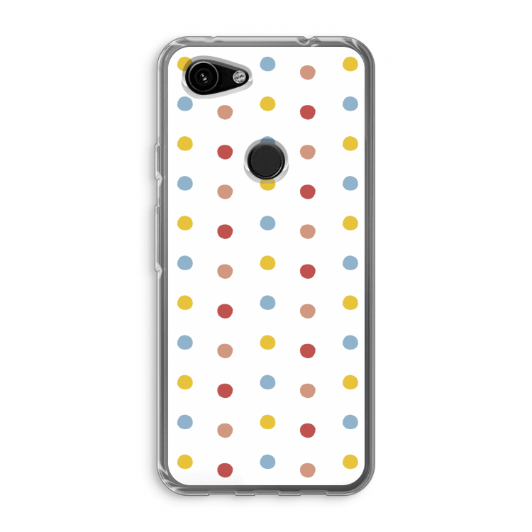 Bollen: Google Pixel 3a Transparant Hoesje