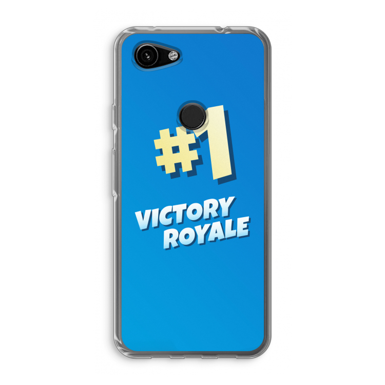 Victory Royale: Google Pixel 3a Transparant Hoesje