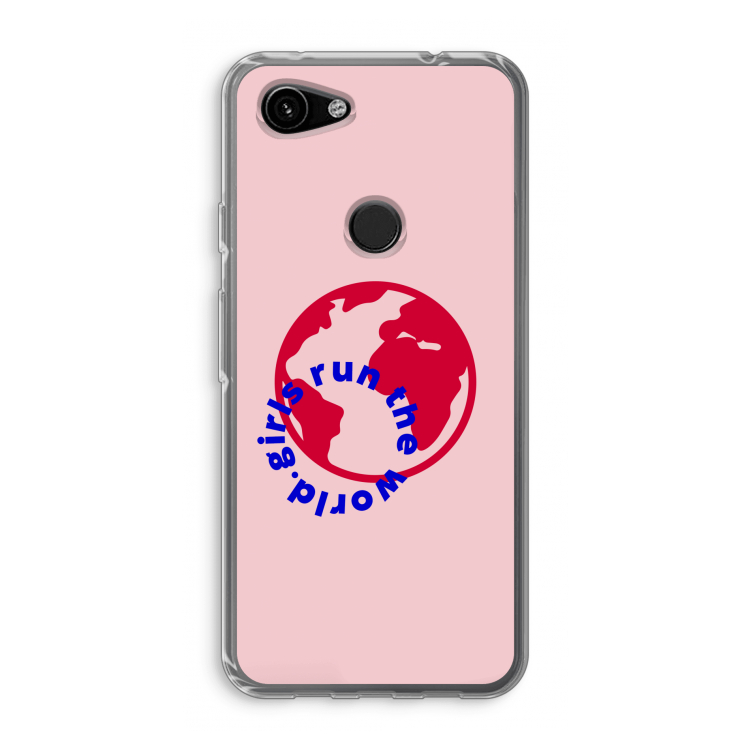 Run The World: Google Pixel 3a Transparant Hoesje