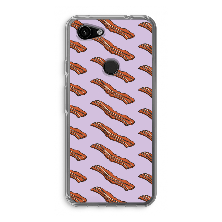 Bacon to my eggs #2: Google Pixel 3a Transparant Hoesje