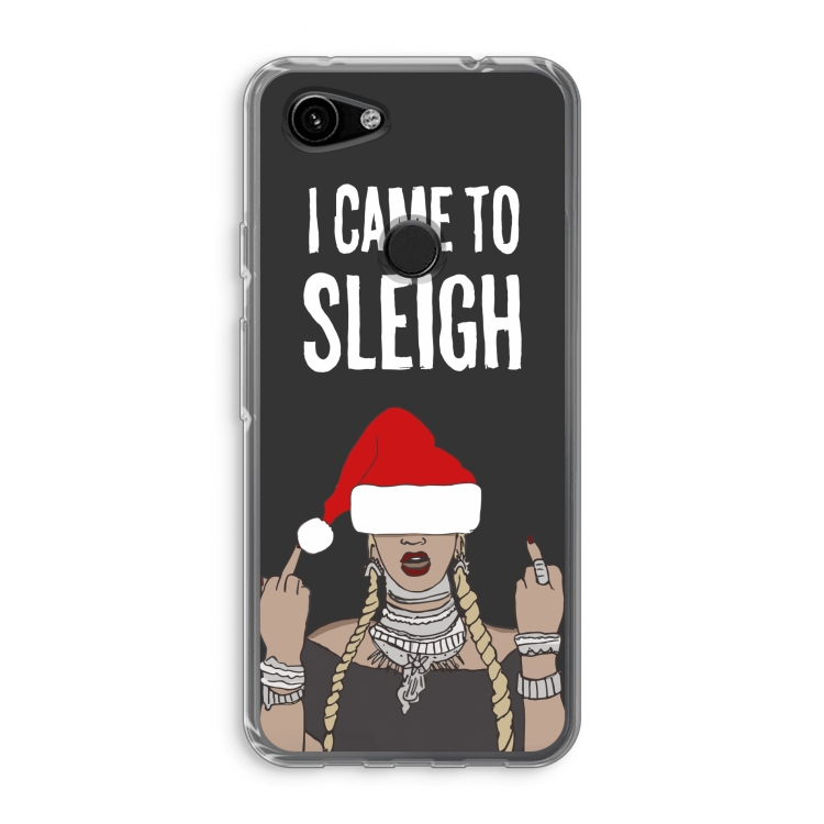 Came To Sleigh: Google Pixel 3a Transparant Hoesje