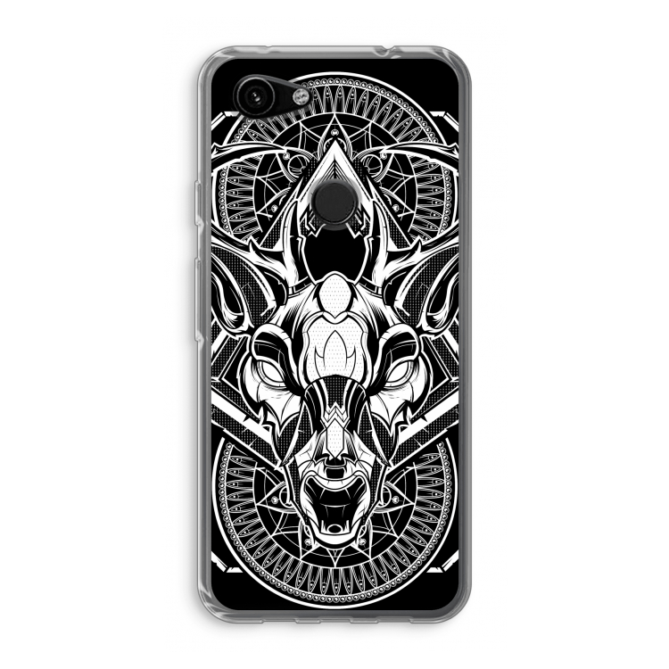 Oh Deer: Google Pixel 3a Transparant Hoesje