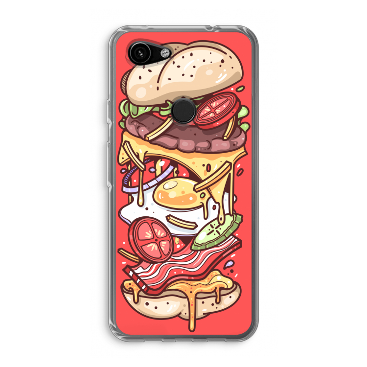 Diet Coke Please: Google Pixel 3a Transparant Hoesje