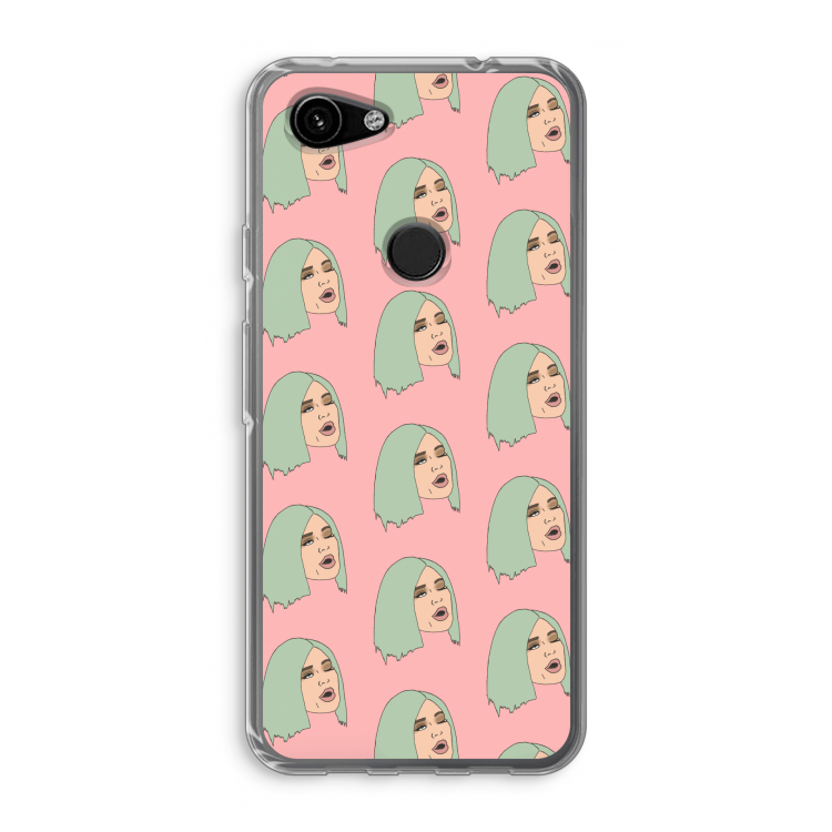 King Kylie: Google Pixel 3a Transparant Hoesje