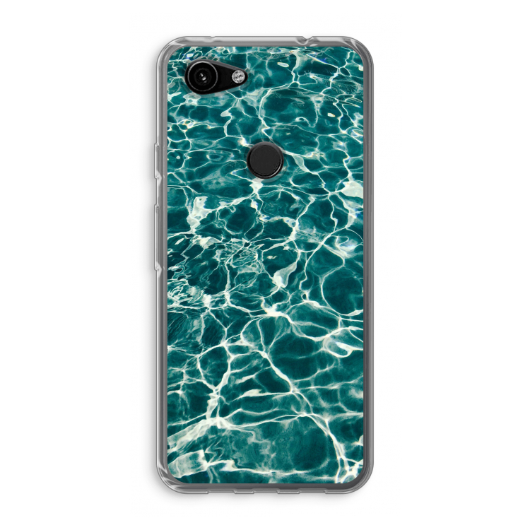 Weerkaatsing water: Google Pixel 3a Transparant Hoesje