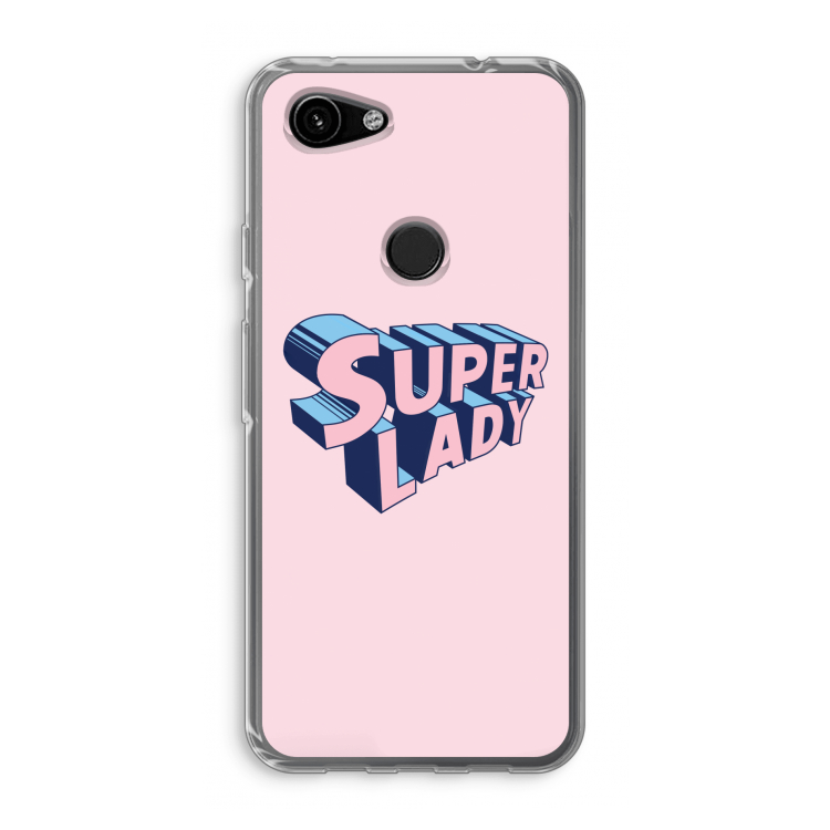 Superlady: Google Pixel 3a Transparant Hoesje
