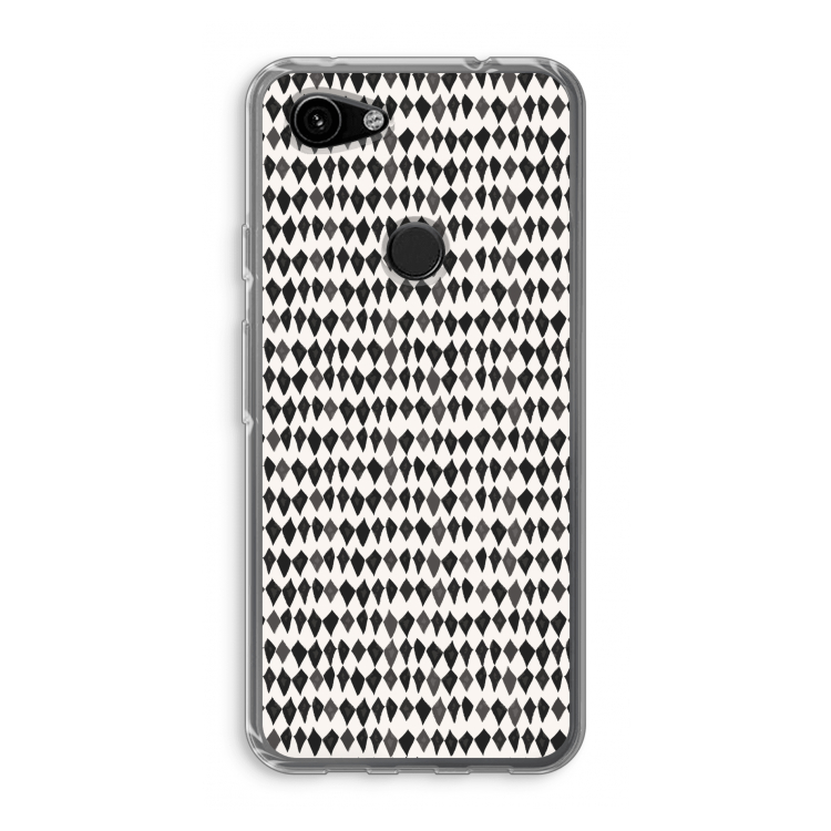 Crazy shapes: Google Pixel 3a Transparant Hoesje