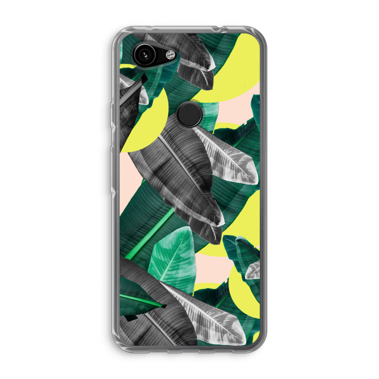 Fantasie jungle: Google Pixel 3a Transparant Hoesje