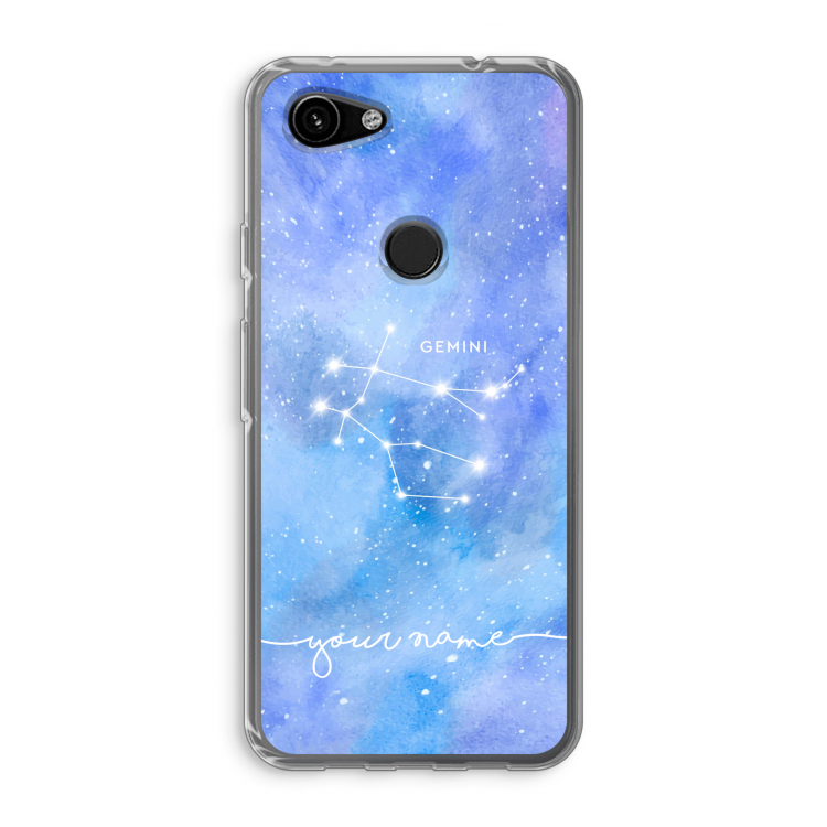 Sterrenbeeld - Licht: Google Pixel 3a Transparant Hoesje