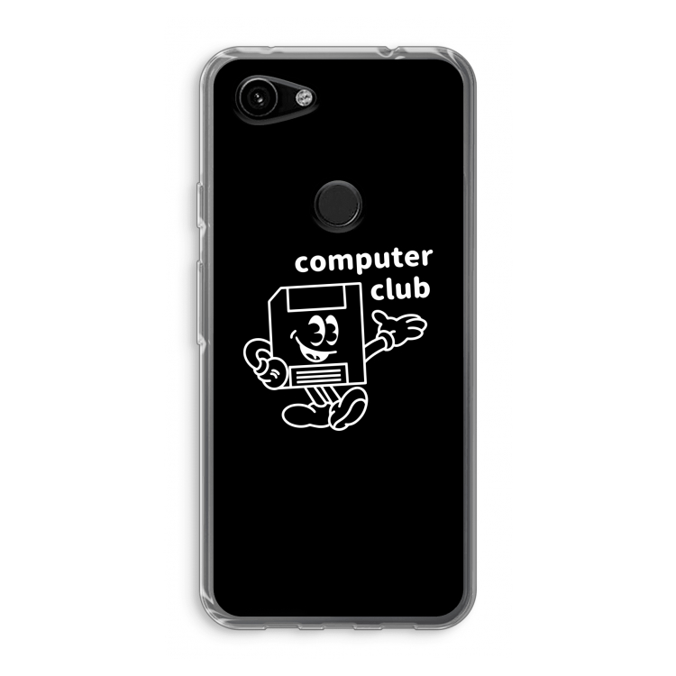 Floppyhead: Google Pixel 3a Transparant Hoesje