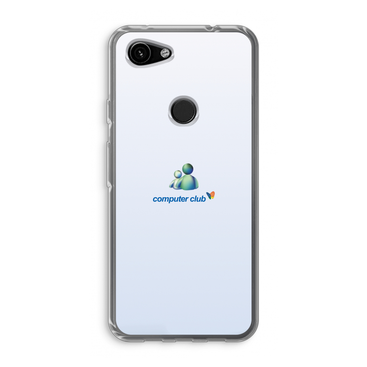 MSN: Google Pixel 3a Transparant Hoesje