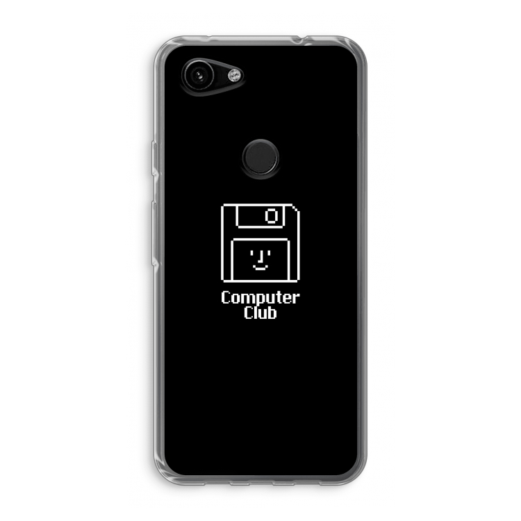 Hello: Google Pixel 3a Transparant Hoesje