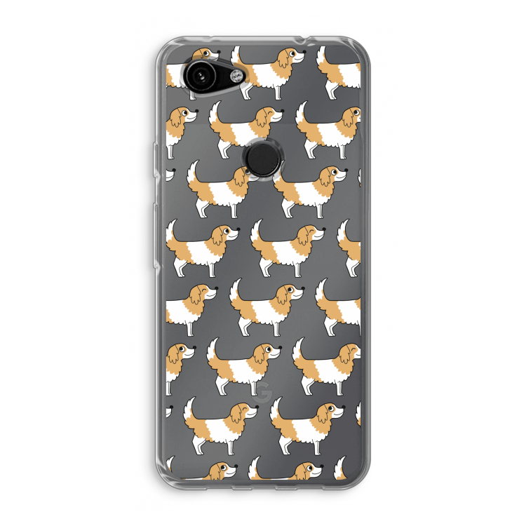 Doggy: Google Pixel 3a Transparant Hoesje