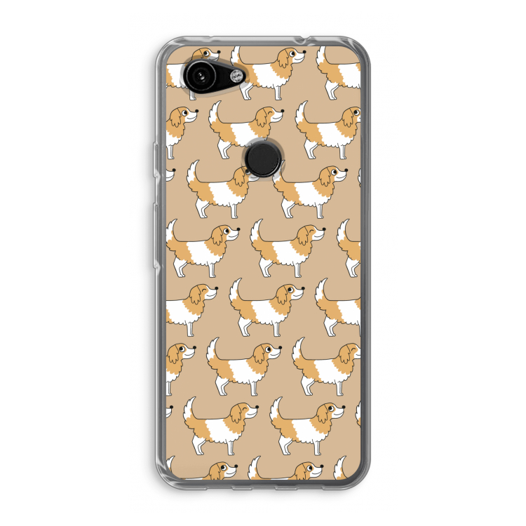 Doggy: Google Pixel 3a Transparant Hoesje