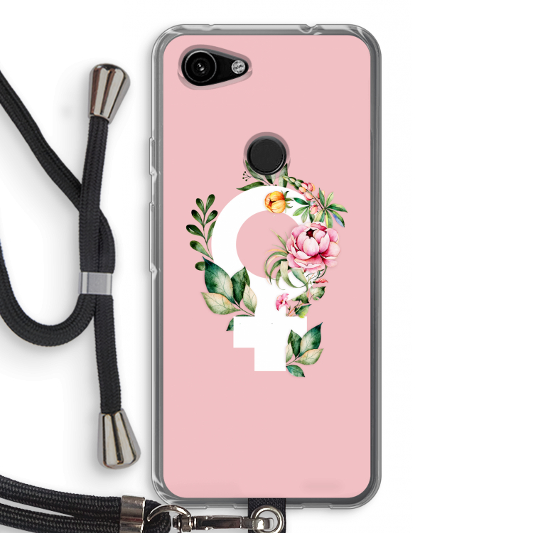 Venus: Pixel 3a Transparant Hoesje met koord