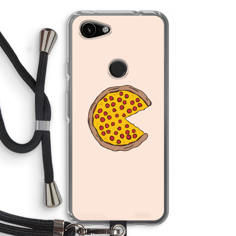 You Complete Me #2: Pixel 3a Transparant Hoesje met koord