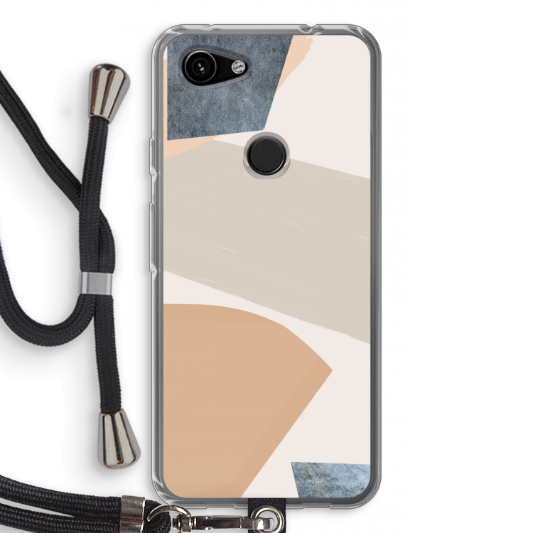 Formo: Pixel 3a Transparant Hoesje met koord