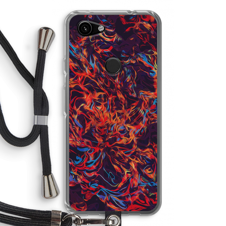 Lucifer: Pixel 3a Transparant Hoesje met koord