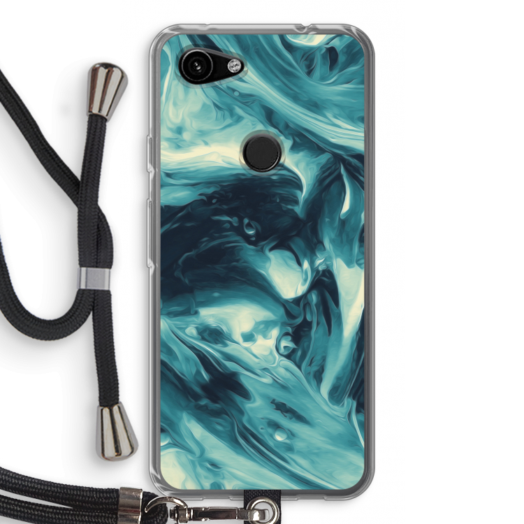 Dreaming About Whales: Pixel 3a Transparant Hoesje met koord