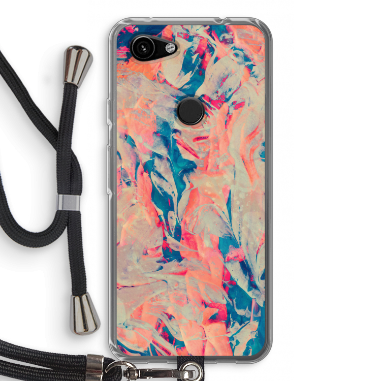 Alone: Pixel 3a Transparant Hoesje met koord