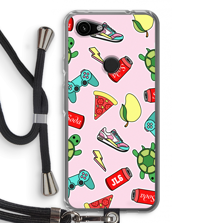 Things Jamie Loves: Pixel 3a Transparant Hoesje met koord