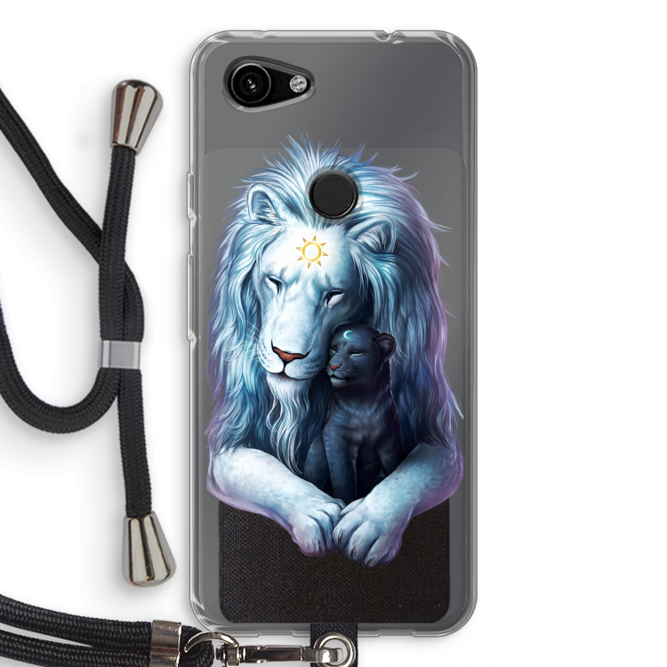 Child Of Light: Pixel 3a Transparant Hoesje met koord