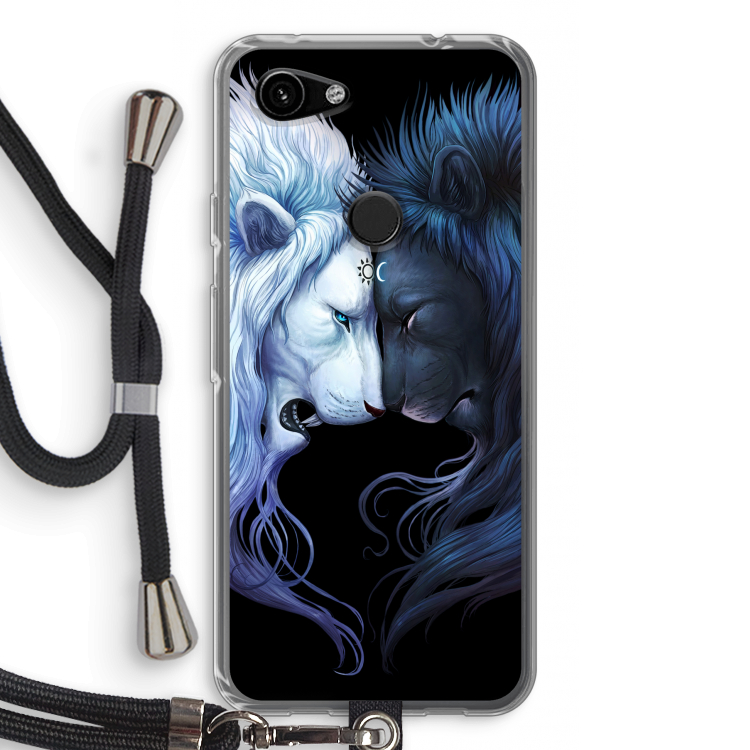 Brotherhood: Pixel 3a Transparant Hoesje met koord