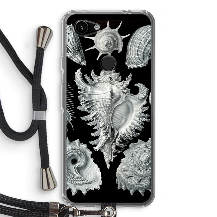 Haeckel Prosobranchia: Pixel 3a Transparant Hoesje met koord