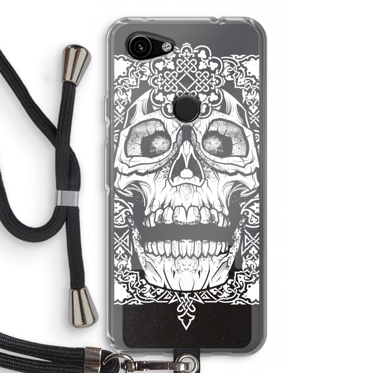 Seek & Destroy: Pixel 3a Transparant Hoesje met koord