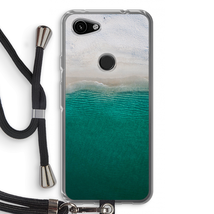 Stranded: Pixel 3a Transparant Hoesje met koord