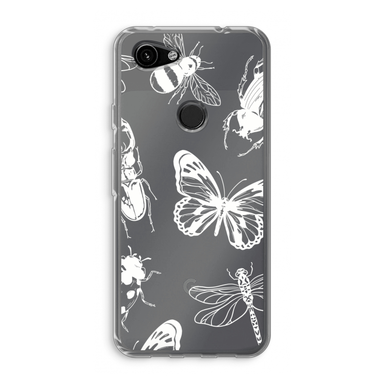 Tiny Bugs: Google Pixel 3a Transparant Hoesje