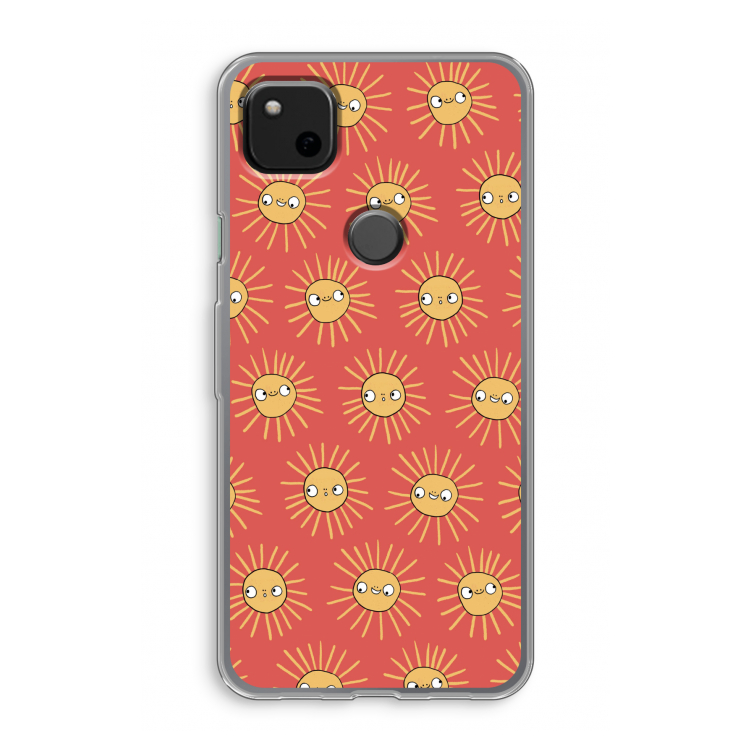 Zon: Google Pixel 4a Transparant Hoesje