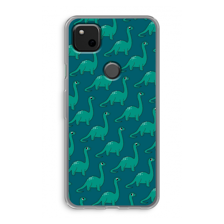 Diplodocus: Google Pixel 4a Transparant Hoesje