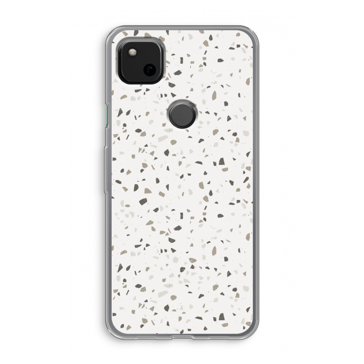 Terrazzo N°14: Google Pixel 4a Transparant Hoesje