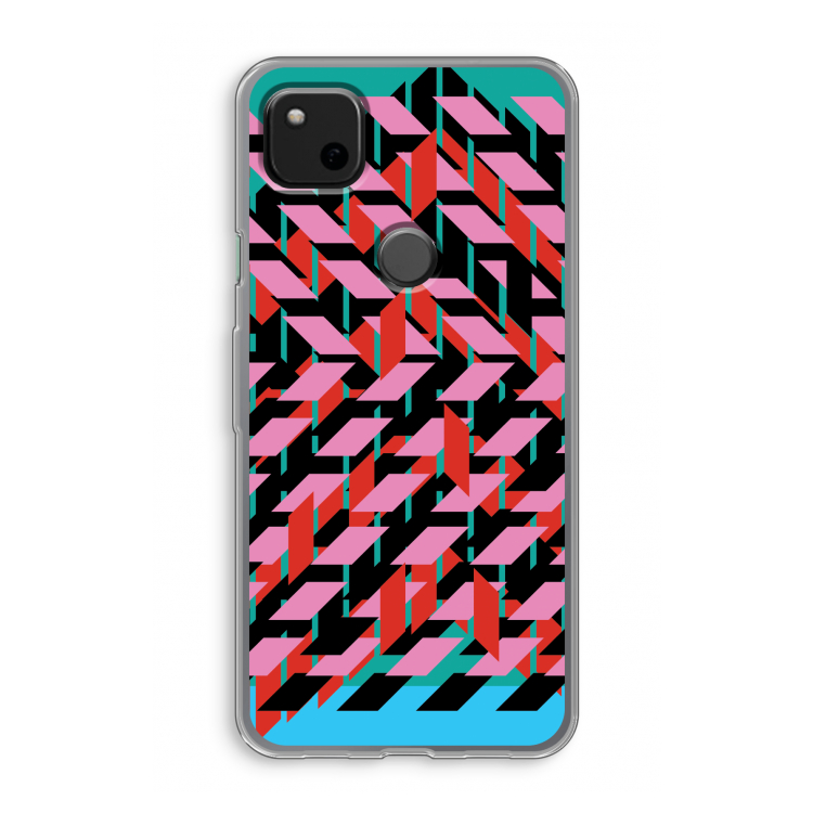 Skew Blush 2: Google Pixel 4a Transparant Hoesje