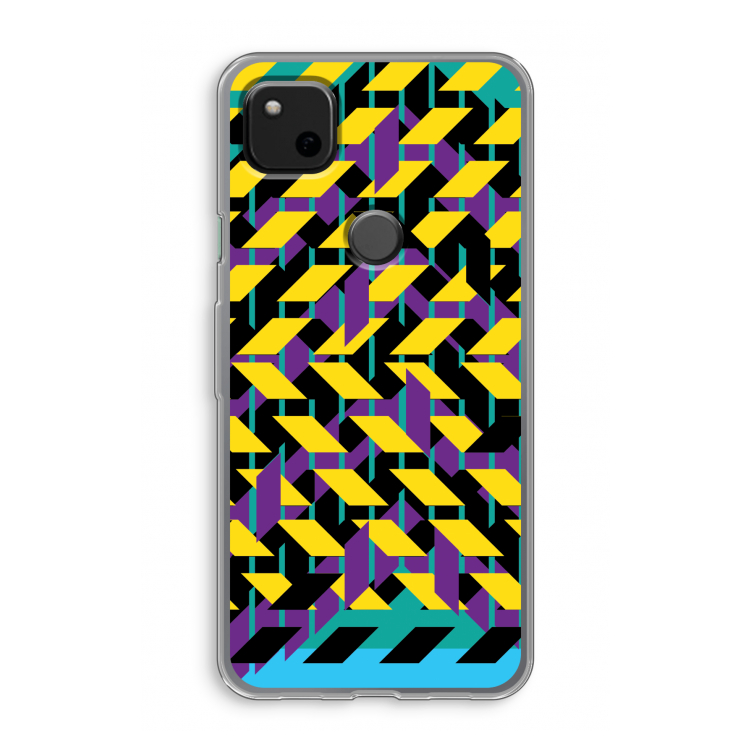 Skew Bee 3: Google Pixel 4a Transparant Hoesje